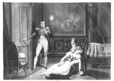 The Divorce of Napoleon I and Josephine Tascher de la Pagerie, 30th November 1809 by Charles Abraham Chasselat